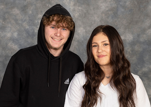Sophomore Most Beautiful Eyes  Kashton & Samantha 6924